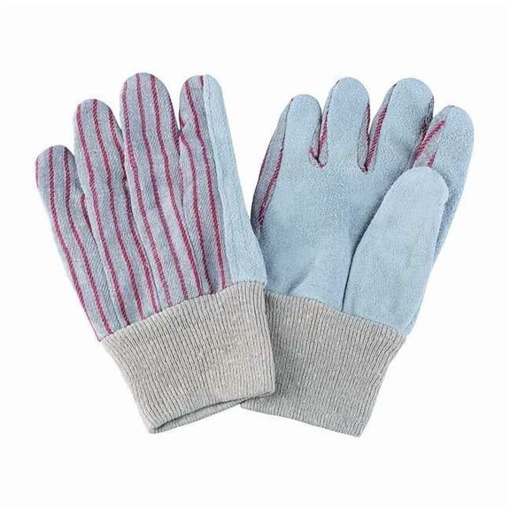Condor Leather Gloves,Red Striped,S,PR 6AX51
