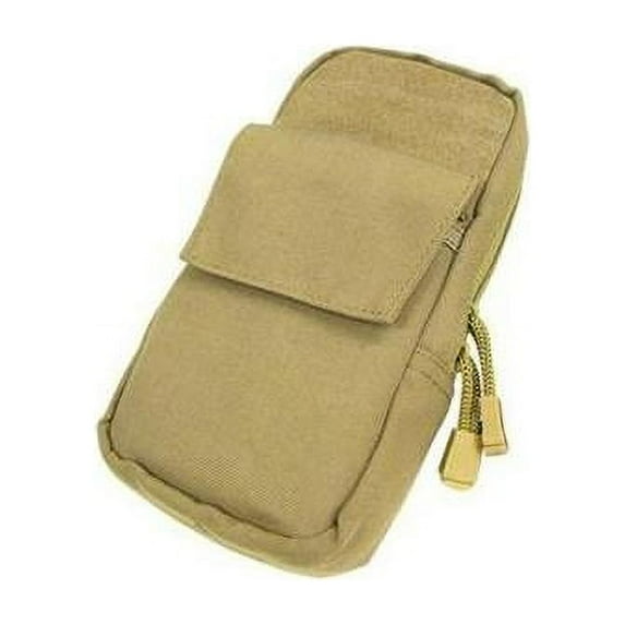 Condor MA57 GPS Cell Phone Gadget Double Zipper MOLLE Pouch - Black