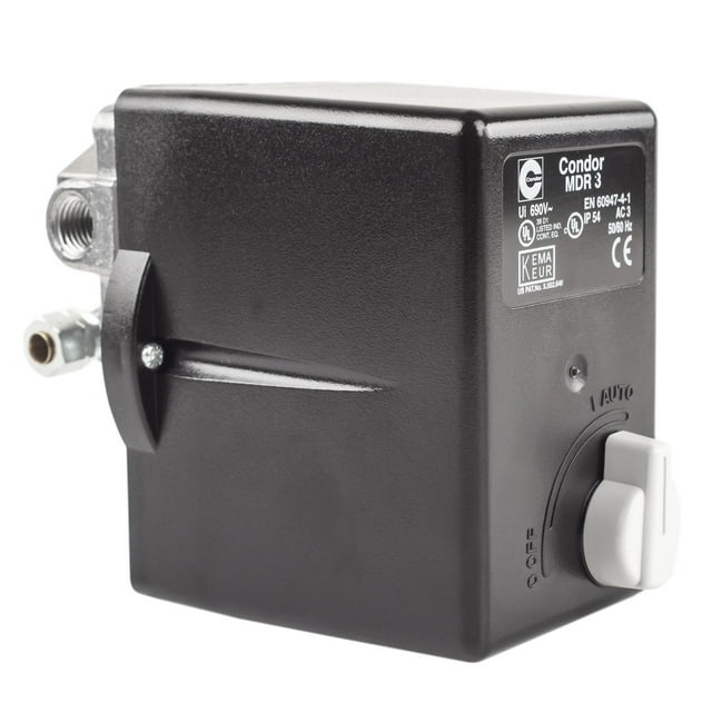 Condor MDR3/11 105135 PSI 4 Port Pressure Switch Adjustable Overload 1