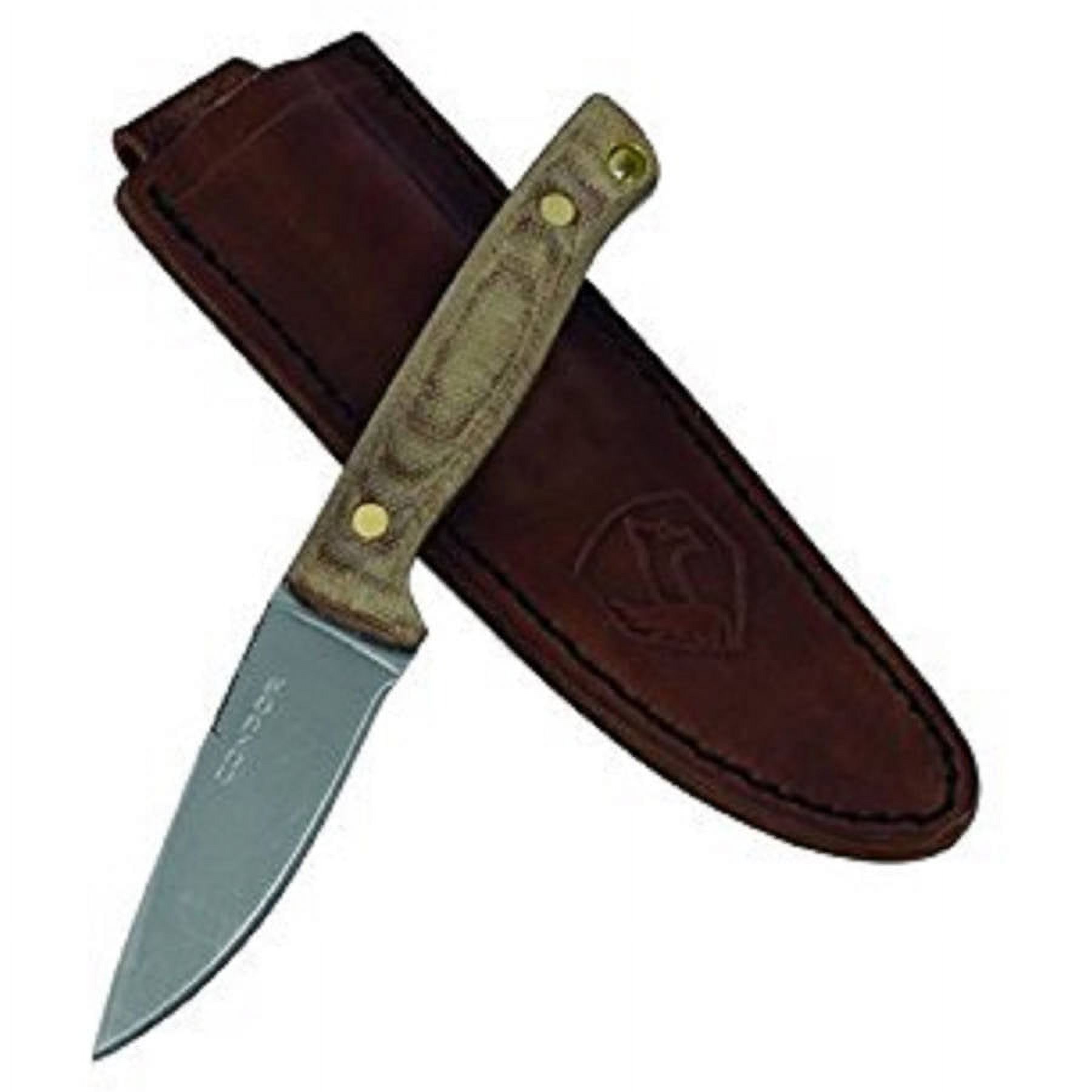 Condor Mayflower Fixed Knife, 3" Blade, 7" Overall, Micarta Handle
