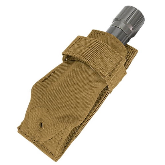 Condor Outdoor Flashlight Pouch, Coyote Brown