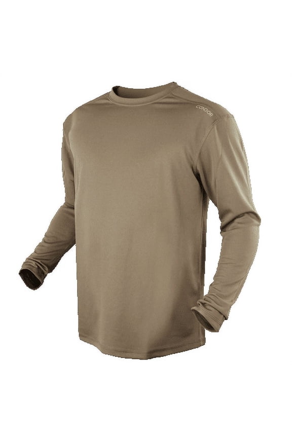 Condor Outdoor MAXFORT Long Sleeve Training Top ( Tan / Medium )