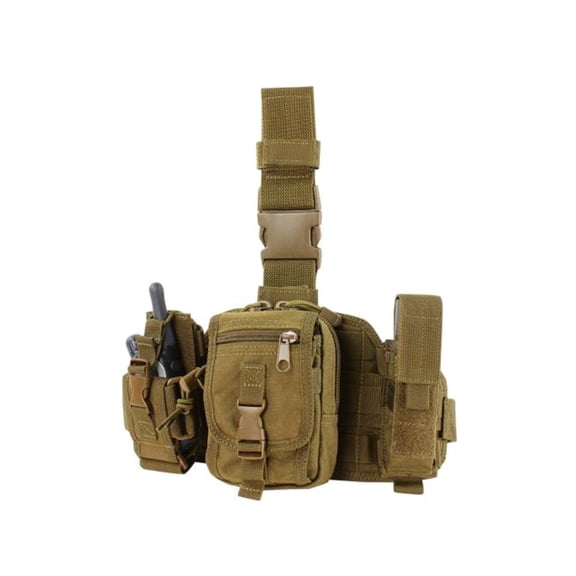 Condor Outdoor Utility Leg Rig, Coyote Brown