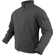 CONDOR OUTDOOR Adult Male Phantom Softshell Graphite Jacket, Size 2XL