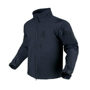 CONDOR OUTDOOR Adult Male Phantom Softshell Navy Blue Jacket, Size XL