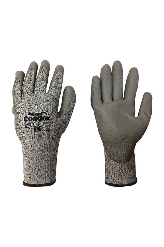 PR,Cut-Resistant Gloves,PU, L/9 2RA22