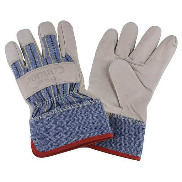 Condor PR,Leather Gloves,Beige/Blue,XL 3AT34