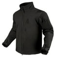 thumbnail image 1 of CONDOR OUTDOOR Adult Male Phantom Softshell Black Jacket, Size: 3XL, 1 of 3