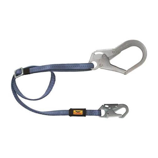 Condor Positioning Lanyard,Blue,Adjustable 35KU75