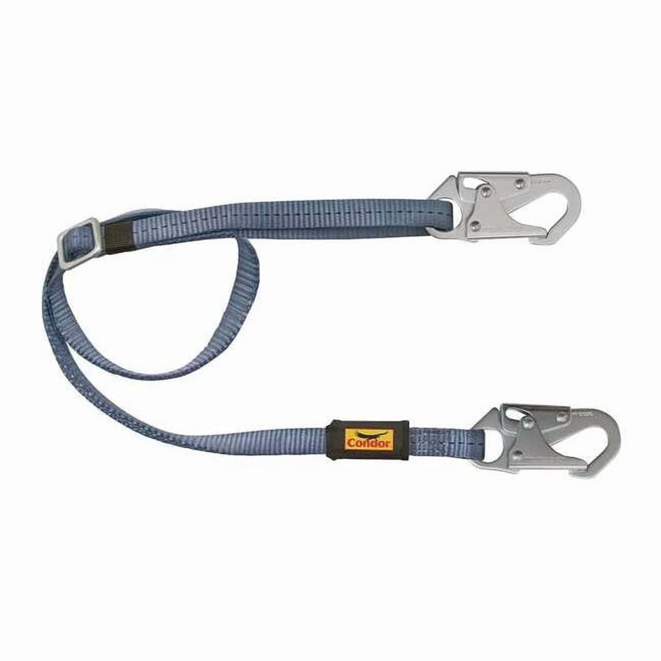 Condor Positioning Lanyard,Blue,Adjustable 45J293