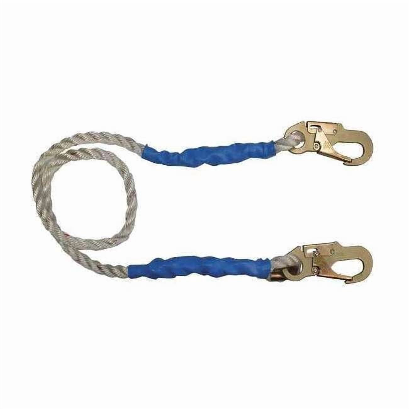 Condor Positioning Lanyard,White,Fixed G8156