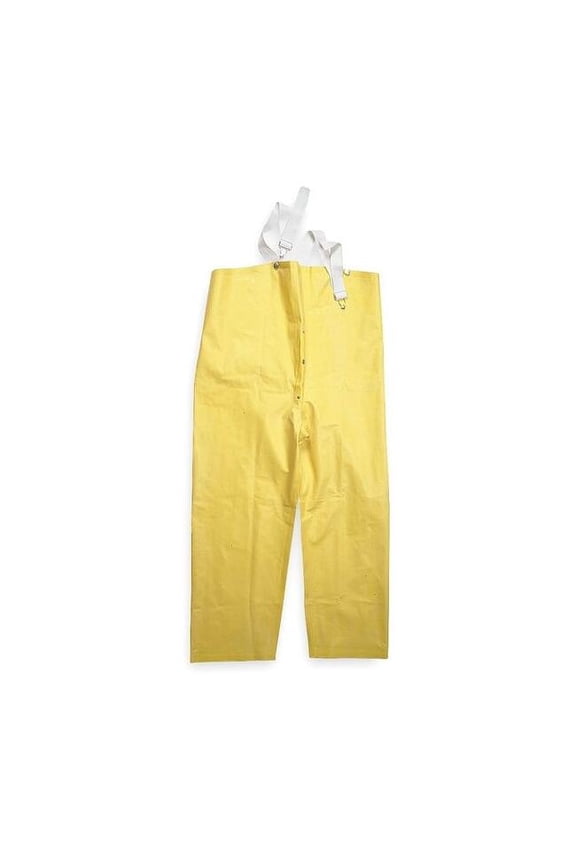 Rain Bib Overall,Unrated,Yellow,3XL 1FAZ1