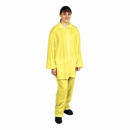Condor Rain Suit w/Jacket/Pant,Unrated,Yellow,L 2RB37