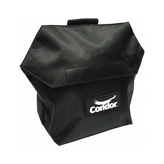 Condor Respirator Storage Bag,Polyester,Black 25F570
