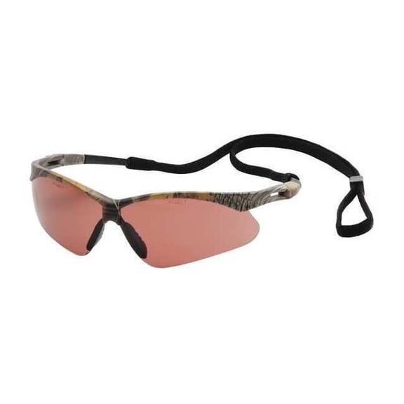Agitator, Safety Glasses, Anti-Fog, Anti-Static & Anti-Scratch, Bronze Lens, Camo Frame, Half-Frame