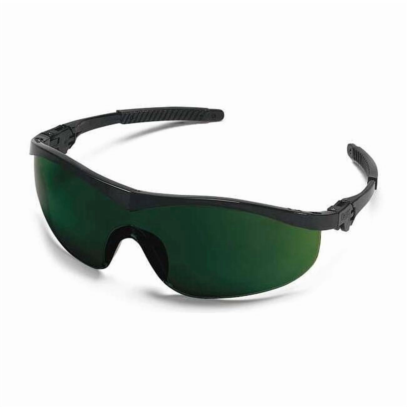 Thunder, Welding Safety Glasses, Anti-Scratch, Welding Shade(s) Lens, Black Frame, Half-Frame