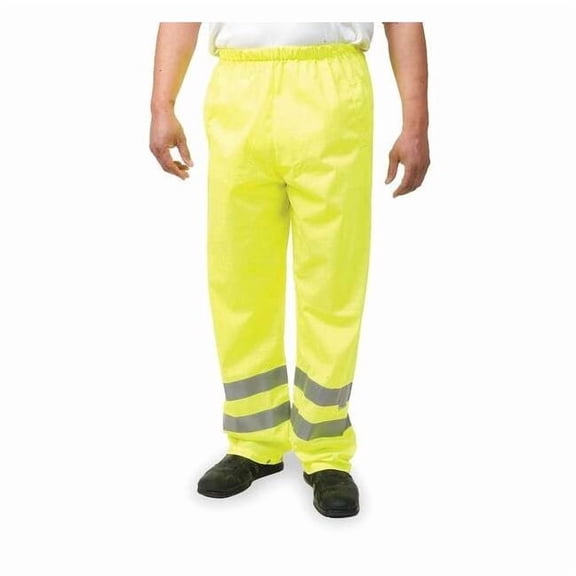 Condor Safety Over Pants,Lime,Size 40 to 44x33 1YAV9