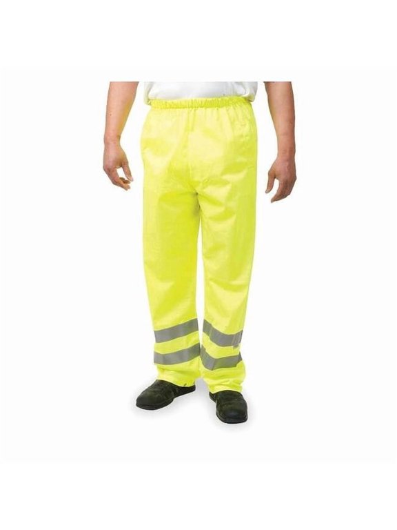 Condor Safety Over Pants,Lime,Size 40 to 44x33 1YAV9