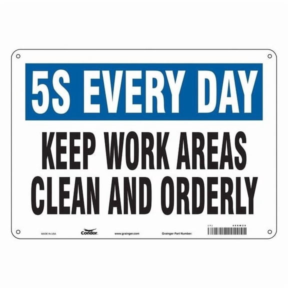 Condor Safety Sign,10 in x 14 in,Polyethylene 468W29