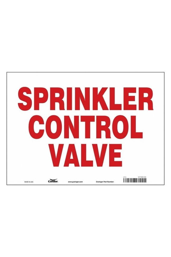 Safety Sign,14" W,10" H,0.004" Thickness 470C44