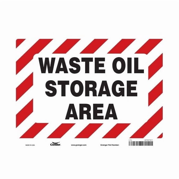 Safety Sign, 10 in Height, 14 in Width, Vinyl, Horizontal Rectangle, English, 470F21 470F21