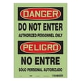 thumbnail image 1 of Condor Safety Sign,14 inx10 in,Glow Vinyl 472N11, 1 of 1