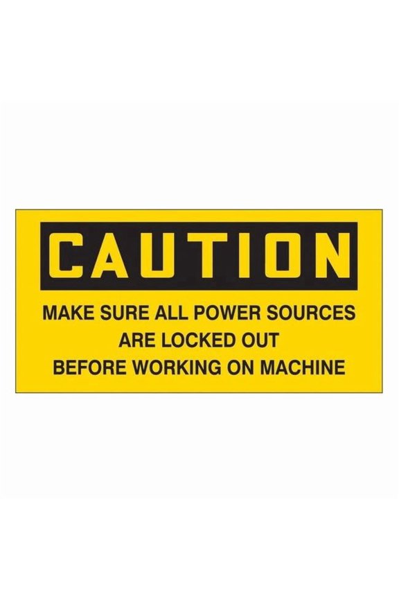 Safety Label,4-1/2" W,4-1/2" H,PK2, 487C98 487C98
