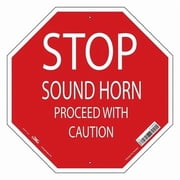 Condor Safety Sign,24 in x 24 in,Aluminum 477G56