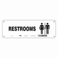 thumbnail image 1 of Condor Safety Sign,4 in x 12 in,Polyethylene 473Y59, 1 of 1