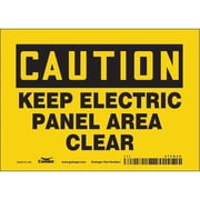 Condor Safety Sign,5 inx7 in,Vinyl 475N28