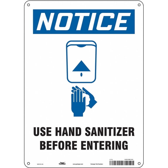 Condor Safety Sign 60GK64 60GK64 ZO-G1631746