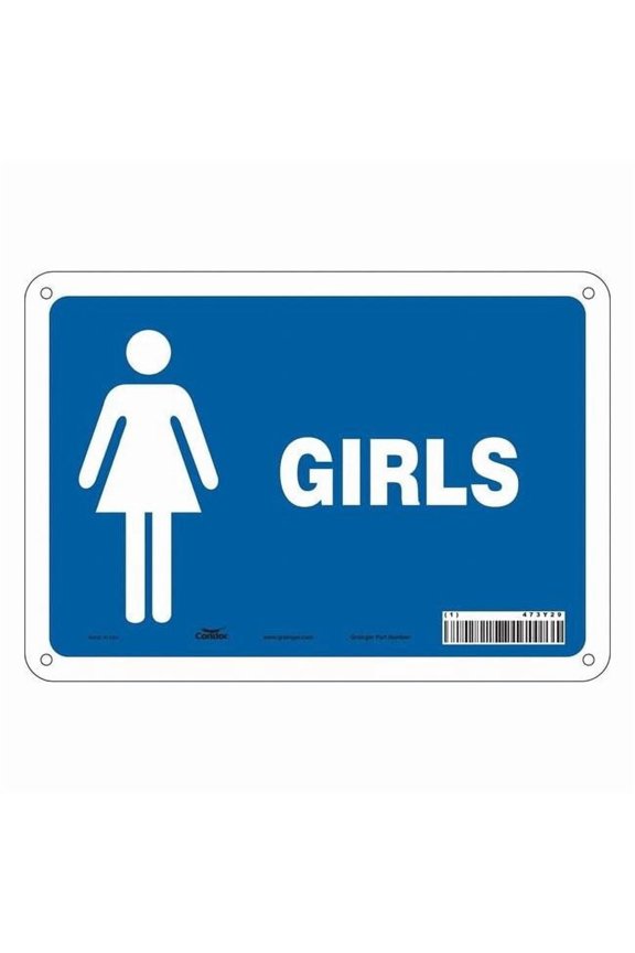 Safety Sign,7 in x 10 in,Aluminum 473Y29