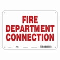 thumbnail image 1 of Safety Sign, 7 in Height, 10 in Width, Glow Vinyl, Vertical Rectangle, English, 1 of 1