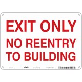 Condor Safety Sign,7 in x 10 in,Polyethylene 480G98 480G98 ZO-G5893163 ...