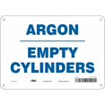 thumbnail image 1 of Condor Safety Sign,7 inx10 in,Polyethylene 471L38, 1 of 1