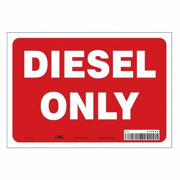 Safety Sign, 7 in Height, 10 in Width, Vinyl, Vertical Rectangle, English, 470R28 470R28