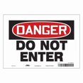 thumbnail image 1 of Condor Safety Sign,7 inx10 in,Vinyl 472M82, 1 of 1