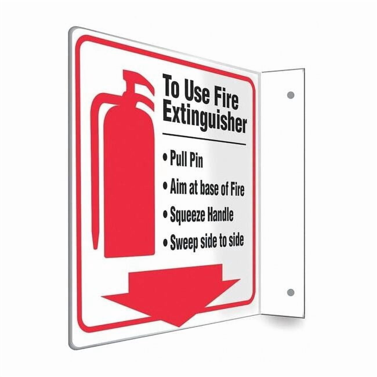 Condor Safety Sign,8 in x 8 in,PETG 480X74 - Walmart.com
