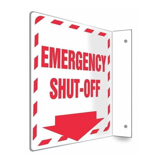 Condor Safety Sign,8 in x 8 in,PETG 480X84