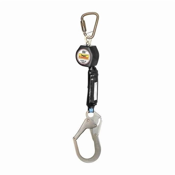 Condor Self-Retracting Lifeline,6 ft L,1Leg 35KU98