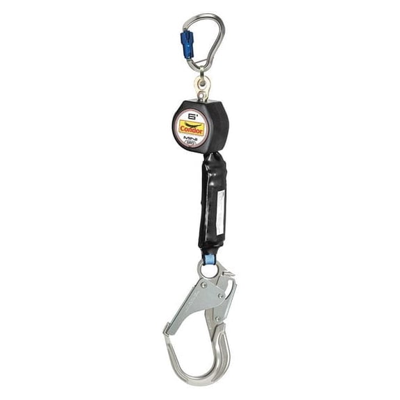 Condor Self-Retracting Lifeline,6 ft L,1Leg 35KV02