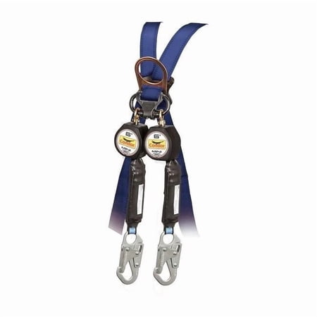 Condor Self-Retracting Lifeline,6 ft L,2Legs 35KV03