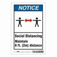 thumbnail image 1 of Condor Social Distancing  Sign HWN818T1007, 1 of 1