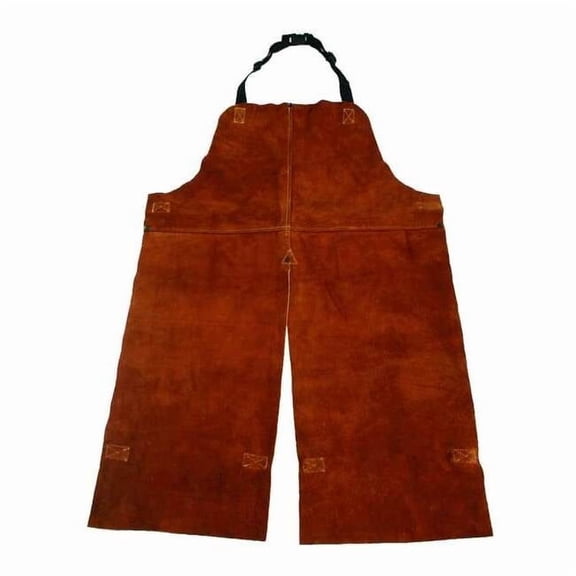 Condor Welding Apron, Leather, 36 in Length, Brown 4KXH3