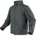thumbnail image 1 of CONDOR OUTDOOR Adult Male Summit Softshell Graphite Jacket, Size: XL, 1 of 7