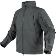 CONDOR OUTDOOR Adult Male Summit Softshell Graphite Jacket, Size XL