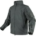 thumbnail image 1 of CONDOR OUTDOOR Adult Male Summit Softshell Graphite Jacket, Size: L, 1 of 7