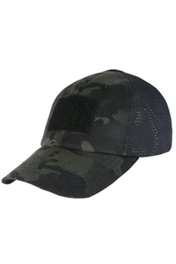 Outdoor Mesh Cap, Multicam Black