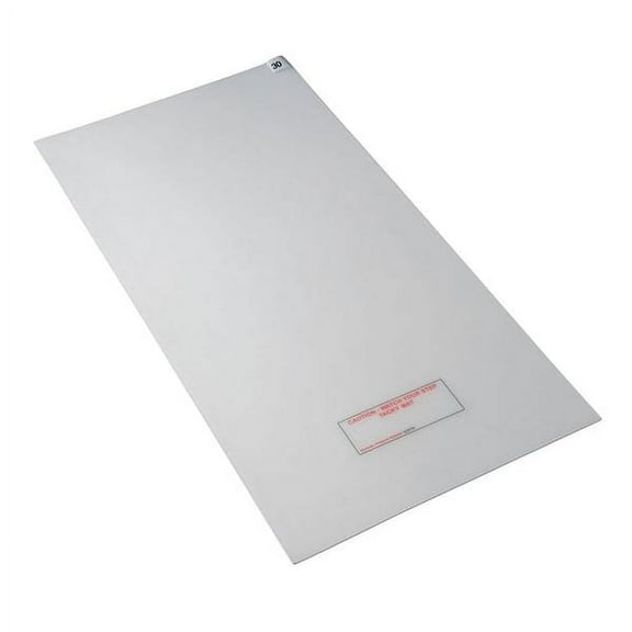 Condor Tacky Mat,Clear,36 x 60 In,PK4 6GRD8