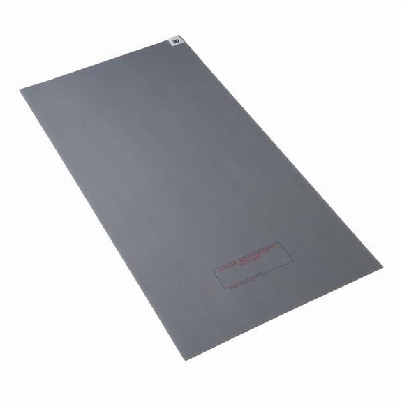 Condor Tacky Mat,Gray,26 x 45 In,PK4 6GRC0